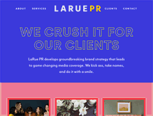 Tablet Screenshot of laruepr.com